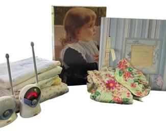 Baby Bundle With Monitor, Blankets More
