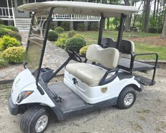 2009 Yamaha Drive YDRA G29 Gas Golf Cart 4Passenger Running