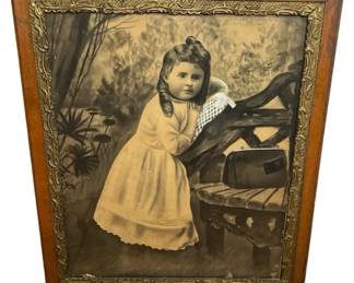 Cute Antique Style Framed Art