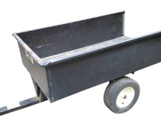 AgriFab Metal Lawn Tractor Or ATV Dump Trailer