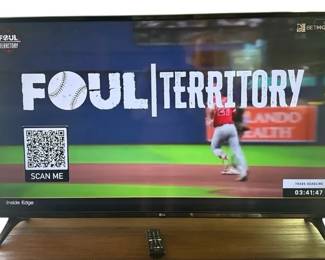LG 50 Class LED HDTV Television with Remote Control HDMI Cord