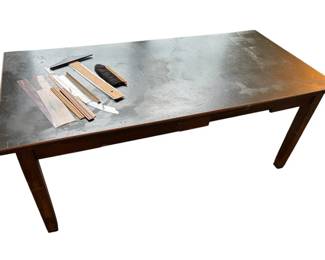 Vintage VERY Large Oak DraftingArt Table