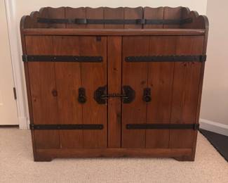 Item 24 - Wood Cabinet