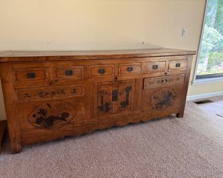 Item 1 - Wood Credenza