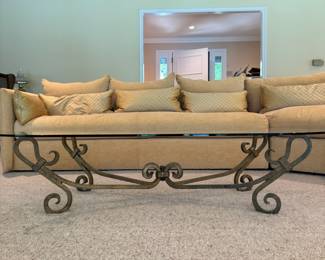 Item 9 Glass Coffee Table