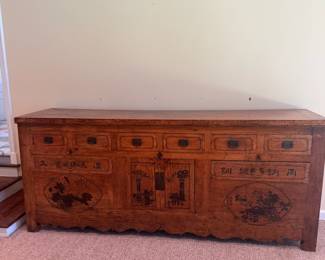 Item 1 - Wood Credenza