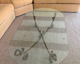 Item 9 Glass Coffee Table