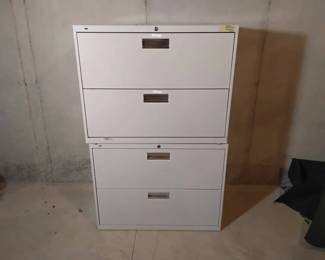 HON Stacking Lateral File Cabinets