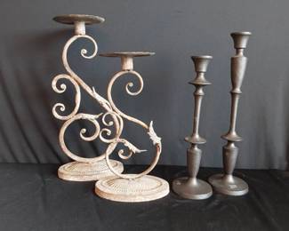 Metal Candle Holders