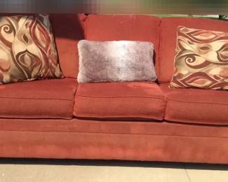 Rust Sofa