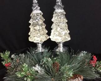 Camerons Clear Glitter Trees