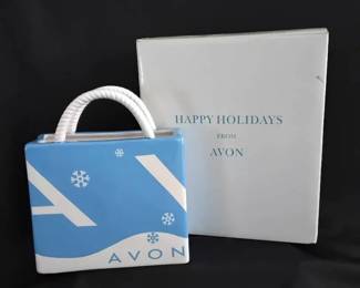 Avon 2003 Ceramic Holiday Purse