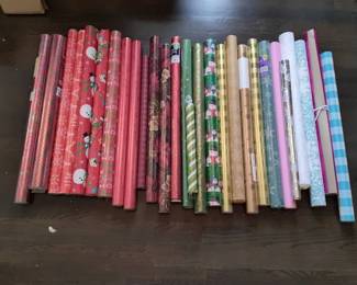 Cache Of Christmas Wrap