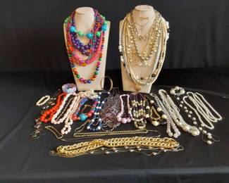 002 Retro Costume Jewelry