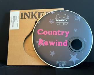 Evans Custom Ink 22inch Drum Head Country Rewind