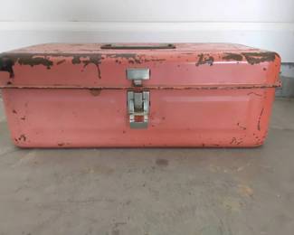 Vintage Metal Toolbox