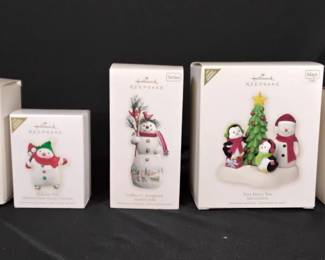 Hallmark Christmas Ornaments.