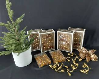 Glass Garland and Gems