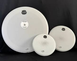 Three Piece Remo Drum Heads