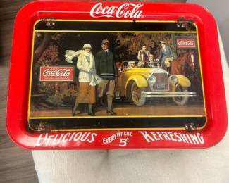Antique Coca-Cola tray