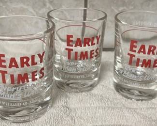 Early Times jiggers - sold individually