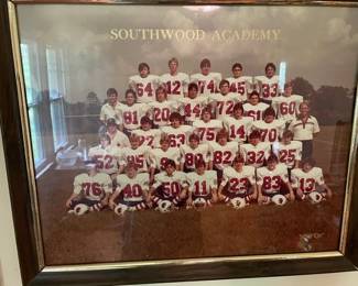 Southwood Academy 1980 football team pic