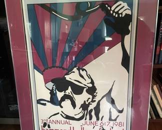 Hammond balloon fest 1981 poster