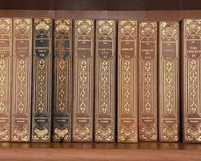 Disraeli book spines
