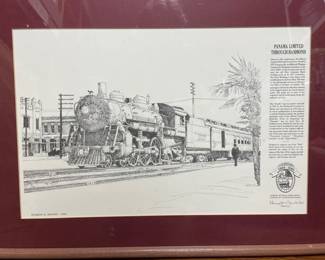 Panama Limited framed print (Jenkins)