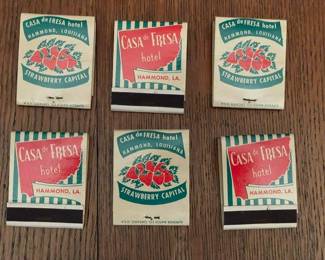 case de fresa matchbooks