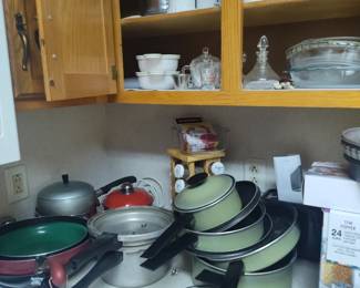 Pots and Pans galore more!