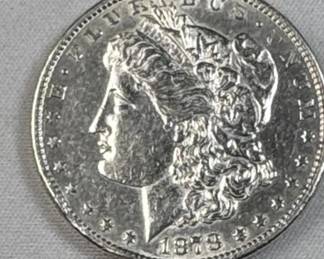 1878-S Morgan Silver Dollar, US $1 Coin, 90%