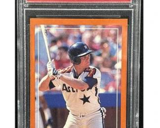1988 Score Traded Craig Biggio #103T PSA 8