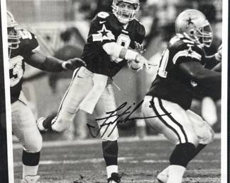 Troy Aikman Signed Dallas Cowboys Photo