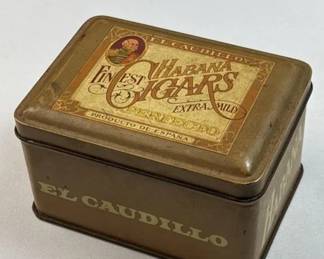 El Caudillo Habana Cigar Tin