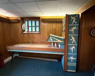 1950’s bowling alley arcade game. Amazing condition. Available for presale