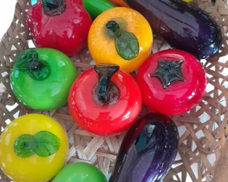 Glass Vegetables