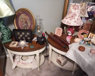 Side tables, lamps, and much more
