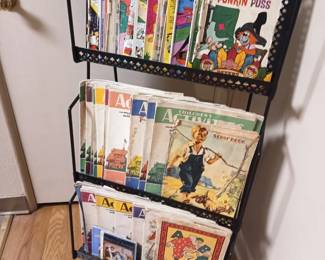 Old comics and kids magazines