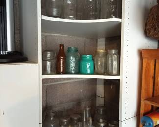 Old bottles and jars