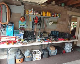Tools and garage stuff
