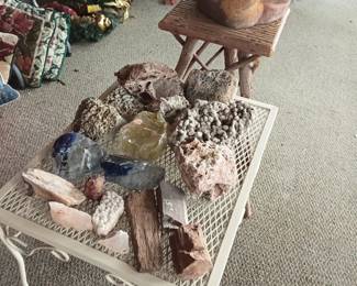 And rocks.   Lots and lots of rocks gathered over a lifetime