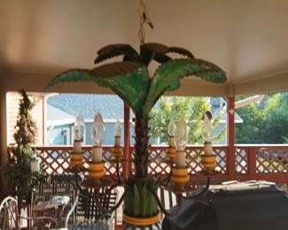 Hanging lamp from the Broadmoor's now closed 'tiki room'