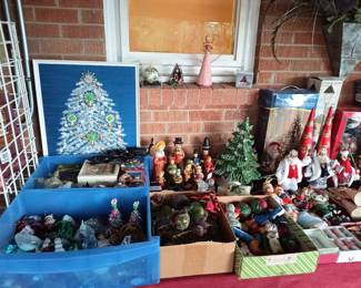 Christmas ornaments and decor