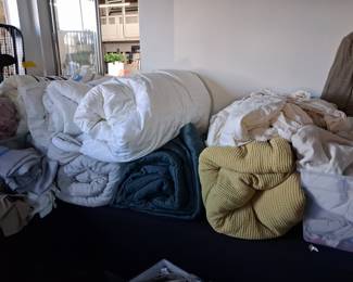 Assorted Staging Textiles and Bedding Lot
