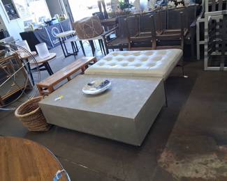 Elementi Tevere 60" GFRC Rectangular Coffee Table
