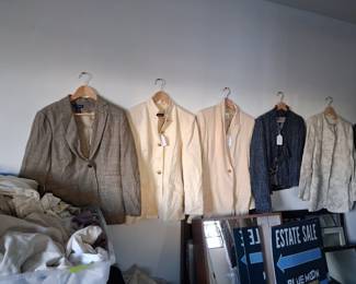 Assorted Vintage Women's Blazers and Jackets