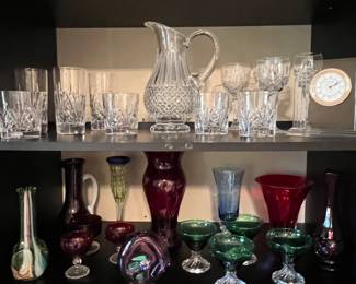 crystal including Waterford