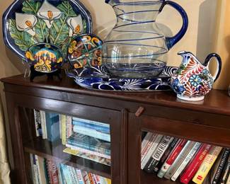 Mexican Talavera pottery