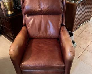 leather recliner